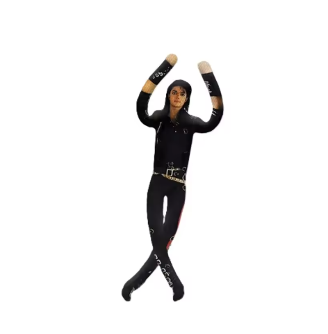 Evoker Cosplay Prop - Muñeco de Peluche de Michael Jackson