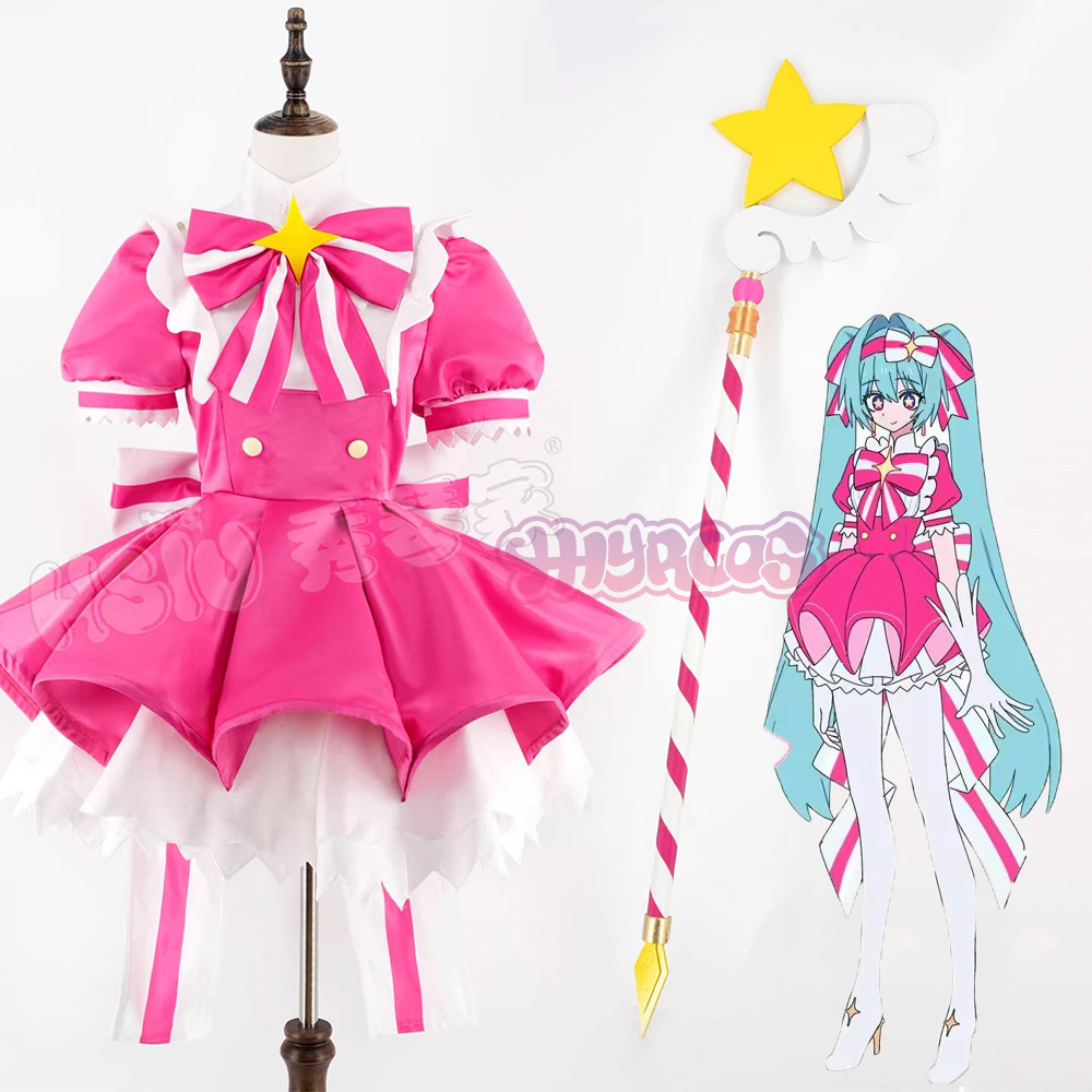 Disfraz de Cosplay de Miku Ret - Cosplay Prop Diy reseña y precio